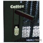 16U 600×600 Floor Server Cabinet - Glass - Networking - Image 4